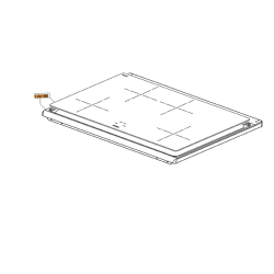Dessus vitrocéramique (repère 124193) SMEG 692372635