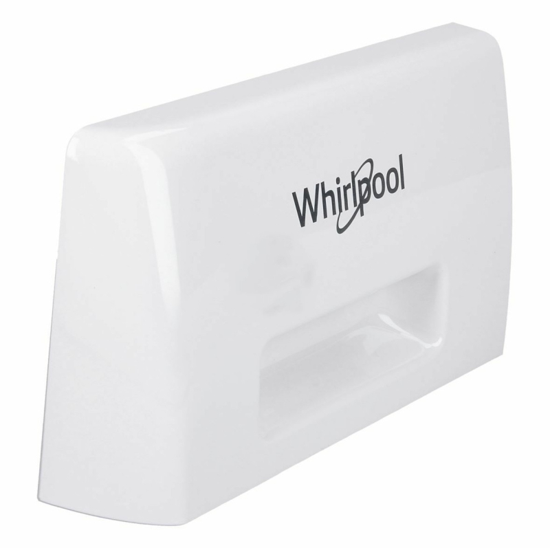 Poignée blanche de tiroir WHIRLPOOL 481010916823