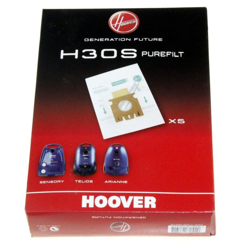 Sac à poussière (x5) pour Aspirateur CANDY / HOOVER 9178278