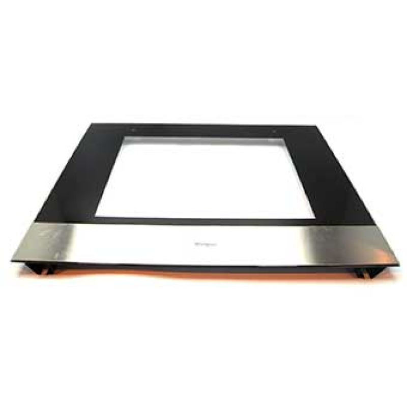 PORTE+VITRE EXTERIEURE pour Four - Cuisinière WHIRLPOOL 481010395795