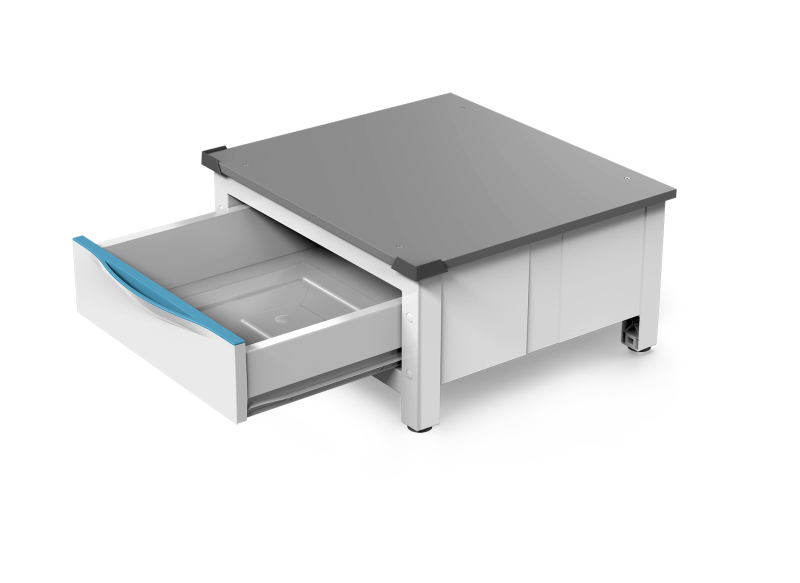 Socle avec étagère pour machine à laver - BASE SPACE EXTRA pour Lave-linge MELICONI 656144
