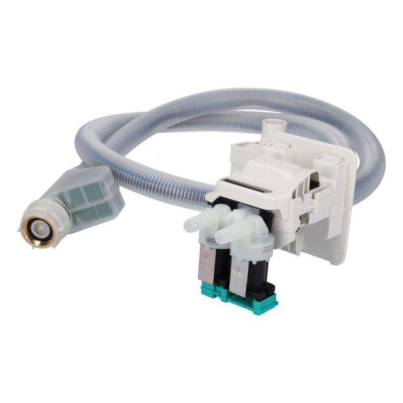 Bosch Siemens 00702474 Tuyau d'alimentation Aquastop avec valve magnétique pour machine à laver et Gaggenau Neff 1,5 m
