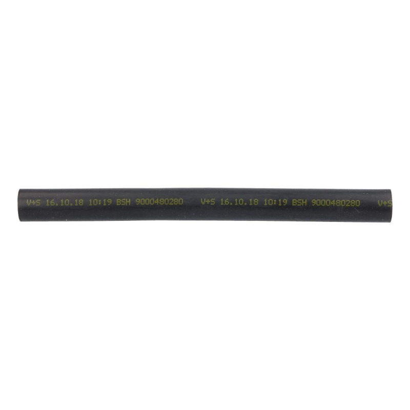 Bosch 00702598 Tuyau de rinçage en caoutchouc moulé 152 mm sur valve magnétique pour machine à laver