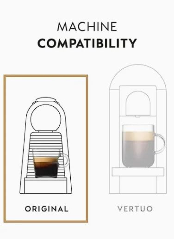 10 dosettes de café caramel intensité 6