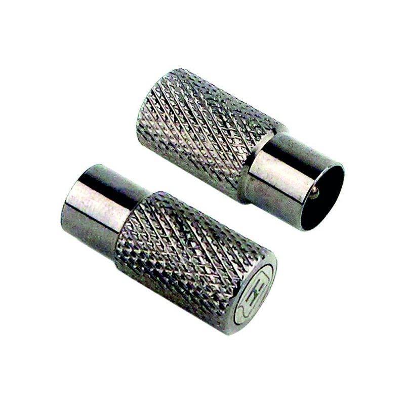 Hirschmann 695004720 Connecteur coaxial Type F IEC169-2 Mâle 75 ? Argent Métal