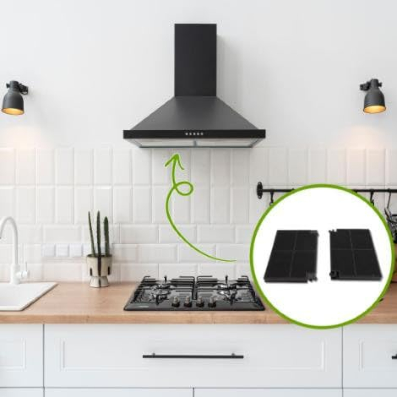 Smeg - Filtre Carbon Actif Smeg Kitfc156 pour cloches