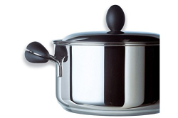 Lagostina 127031220 Novia Faitout + Couvercle Diamètre: 20 cm