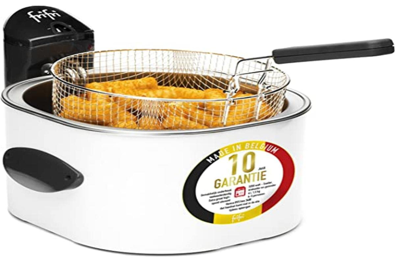 Frifri FI.1528 Friteuse Métal/Inox Blanc 4 L 3200 W