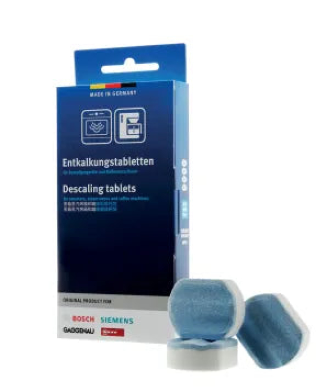 Pastille detartrantes four pour machine a cafe Siemens 00311976