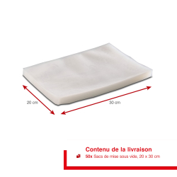 ROULEAU SOUDE SAC - 50PCS - 20x30cm