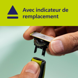 Philips OneBlade 360 Lame de rechange pour rasoir électrique (modèle QP410/50)