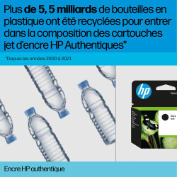 HP 305XL cartouche d'encre noire haute capacité originale, compatible avec les imprimantes Deskjet 2720, Dekjet Plus 4120, Envy 