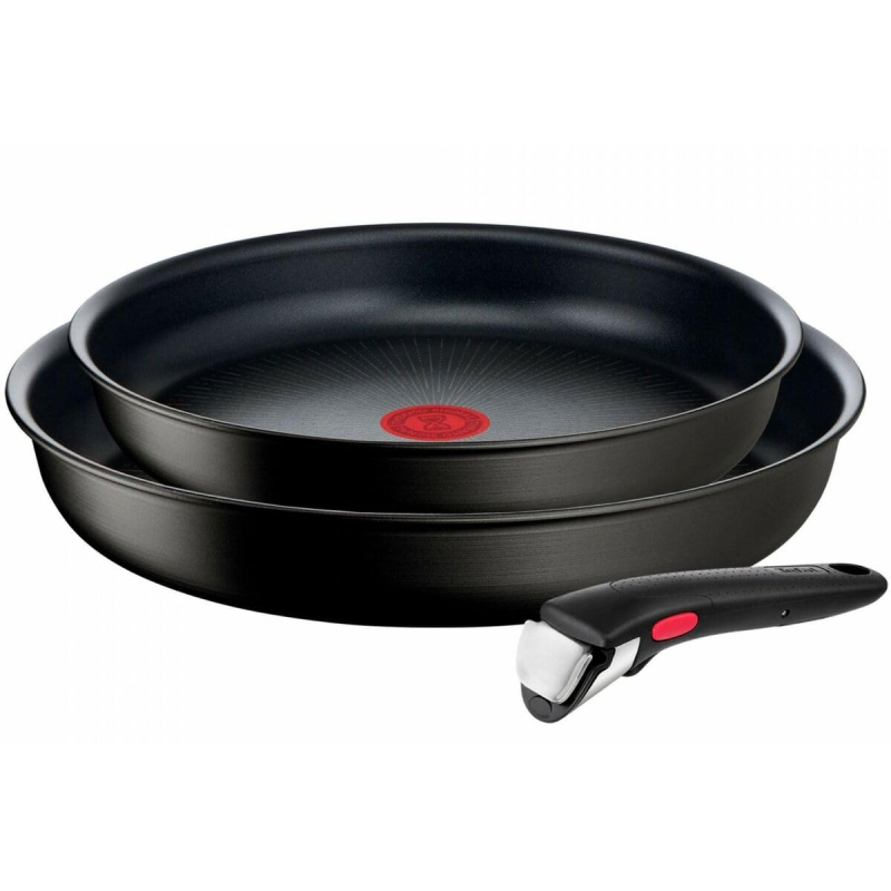 Tefal Set de poêles INGENIO Unlimited Ø 22 cm Ø 26 cm, noir