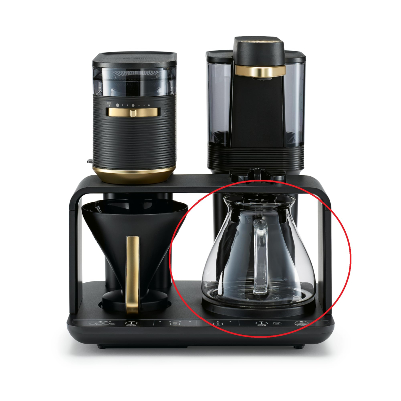 Melitta verseuse de café (cruche, verseuse en verre) inclus couvercle cafetière 6770549