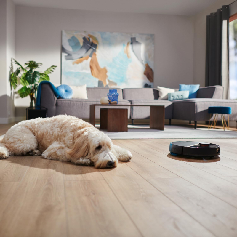 Philips Homerun Kit de Remplacement série 7000  2 filtres lavables, Brosse Principale, brossette latérale, compatibilité XU7000