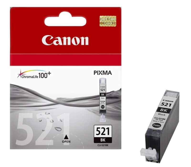 CANON CLI521 Ink Cartridge Black 9ml