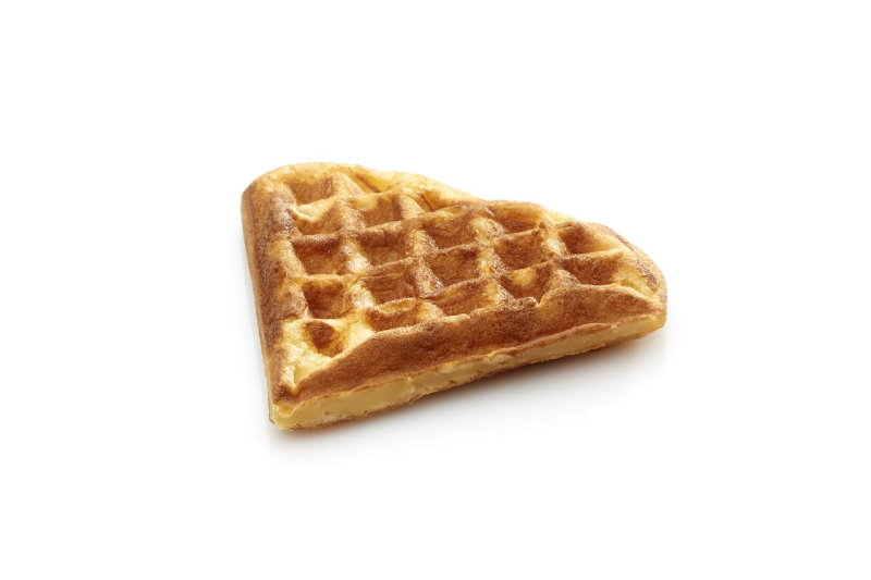 frifri - Plaques pour Gaufres en Forme de Cur - Fonte Antiadhésive - Répartition Homogène de la Chaleur - Résultats Gourmands -