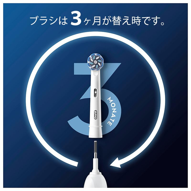 Oral-B Pro Sensitive Clean Lot de 8 brossettes de rechange, originales, pour nettoyage des dents en douceur, avec poils en forme