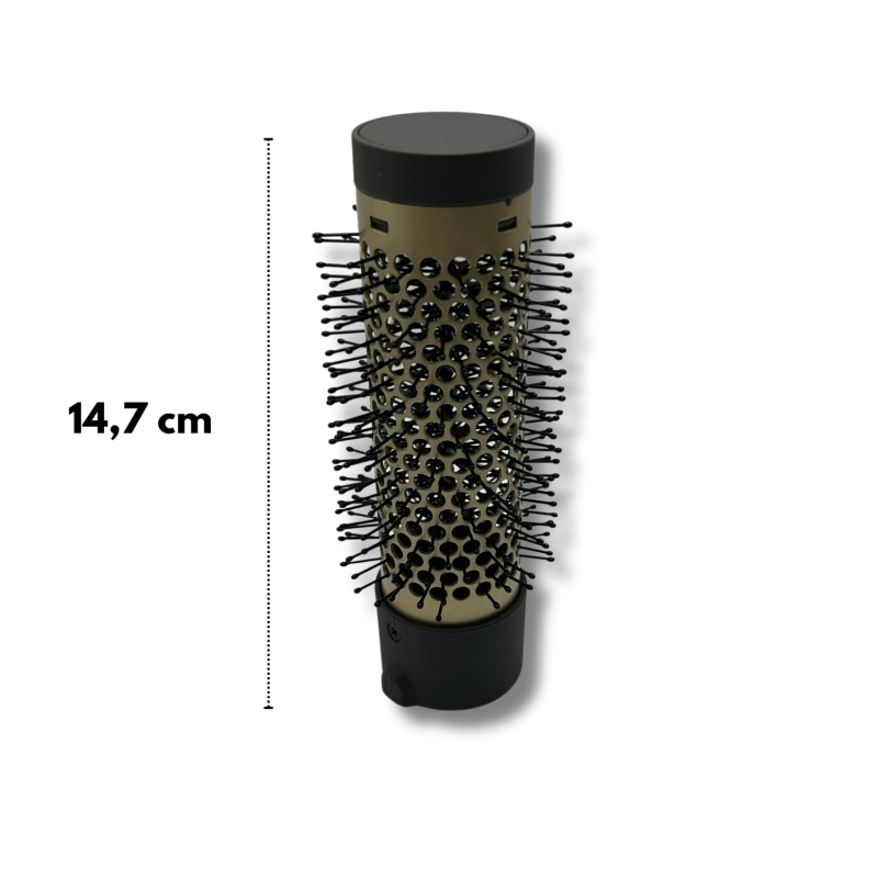 Brosse de 38 mm de diamètre compatible avec BaByliss 11801351 pour fer à friser AS135E, brosse à air chaud, pièce de rechange