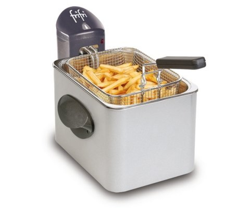 Frifri -1905- Friteuse avec extérieur gris métal