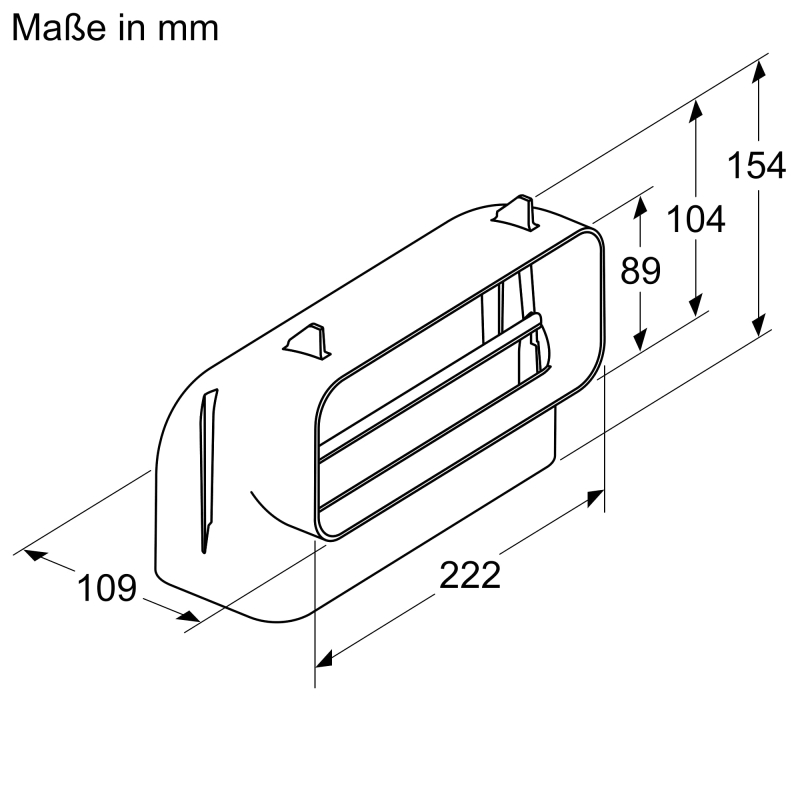 SIEMENS Coude vertical à 90° (mâle) HZ9VDSB3