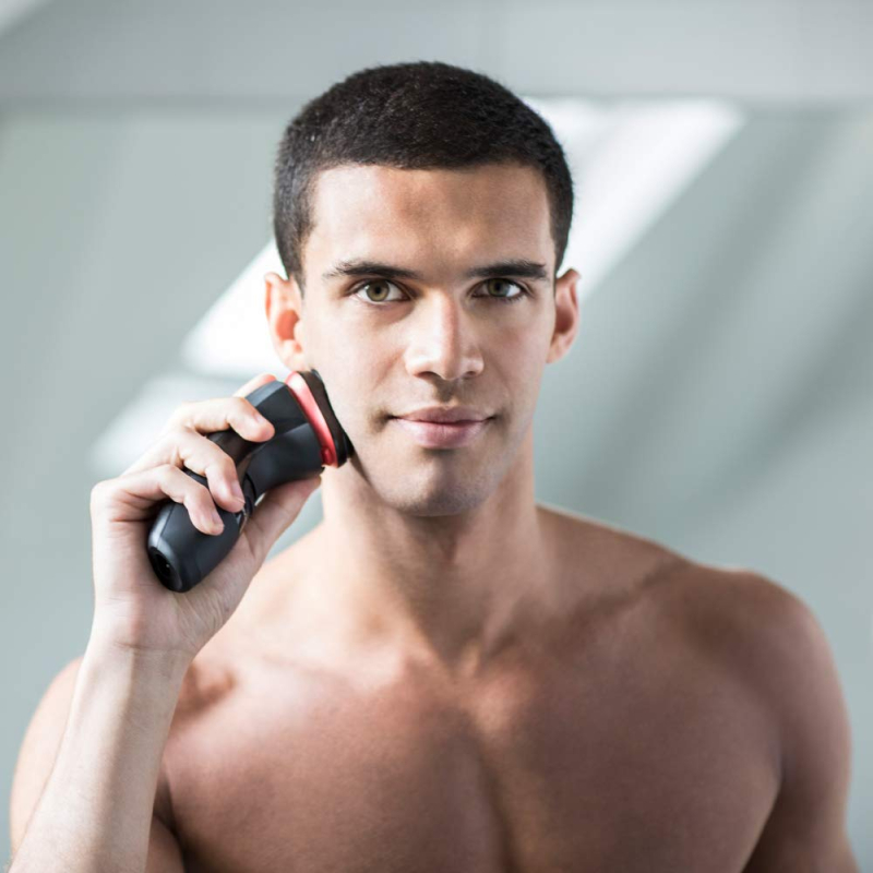 Remington Rasoir Electrique [Antimicrobien Précision] Power Series (Escamotable, Lames en Acier, Têtes de Rasage Flottantes & La