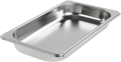 Bac de cuisson GN en acier inoxydable, taille S, non perforé, 325 x 176 x 40 mm