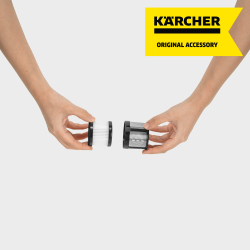 Kärcher 2.863-328.0, Filtre HEPA 12 haute performance, noir/blanc