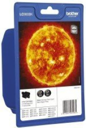 LC-1220VALBPDR Brother DCP-J525W Cartouche d'Encre Noir/Couleur