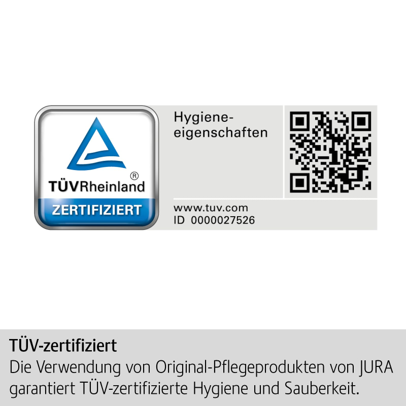 JURA CLARIS Smart+ 24233 Lot de 3 cartouches filtrantes d'origine avec reconnaissance automatique du filtre Hygiène certifiée TÜ