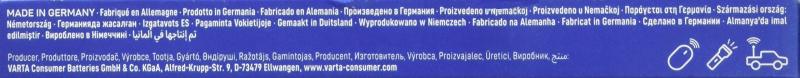 Varta 04006 211 111 Alkaline 1,5 V non-rechargeable battery  non-rechargeable Batteries (Alkaline, Cylindrical, 1.5 V, 200 pc (