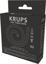 KRUPS Kit 2 Tubes à Lait  Mousse de Lait Crémeuse  Pour Bloc One Touch Cappuccino  Compatible Machines Automatiques Evidence 