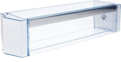 Bosch Siemens 11001899 Compartiment à beurre de porte pour réfrigérateur 435 x 100 mm Compatible avec Neff Balay Gaggenau Constr