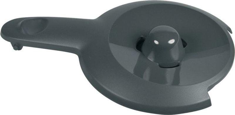 Bosch Siemens 12014334 Couvercle de cafetière en verre Couvercle de pichet en plastique gris Bosch Siemens 12014334 Machine à ca