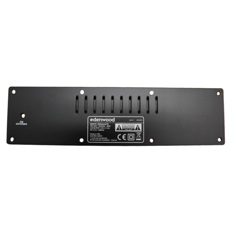 Grille d\'aération pour Enceinte MIDISOUND V2 EDENWOOD - VK27074412
