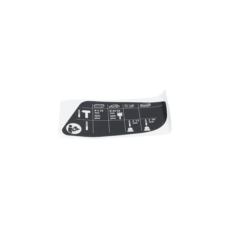 Plaquette indicatrice pour Marteau perforateur BOSCH OUTILLAGES - 1611110Z13
