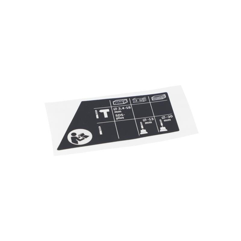 Plaquette indicatrice pour Marteau perforateur BOSCH OUTILLAGES - 1611110Z39