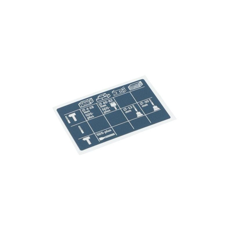 Plaquette indicatrice pour Marteau perforateur BOSCH OUTILLAGES - 1611110Z43