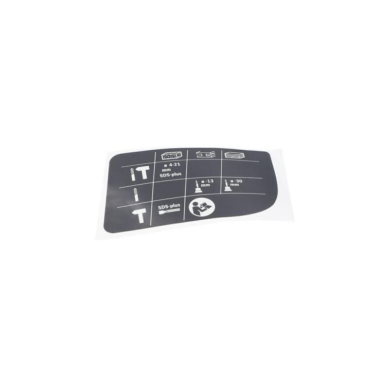 Plaquette indicatrice pour Marteau perforateur BOSCH OUTILLAGES - 1619P16275