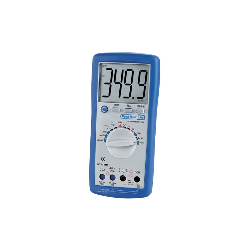3340 MULTIMÈTRE DIGITAL PEAKTECH