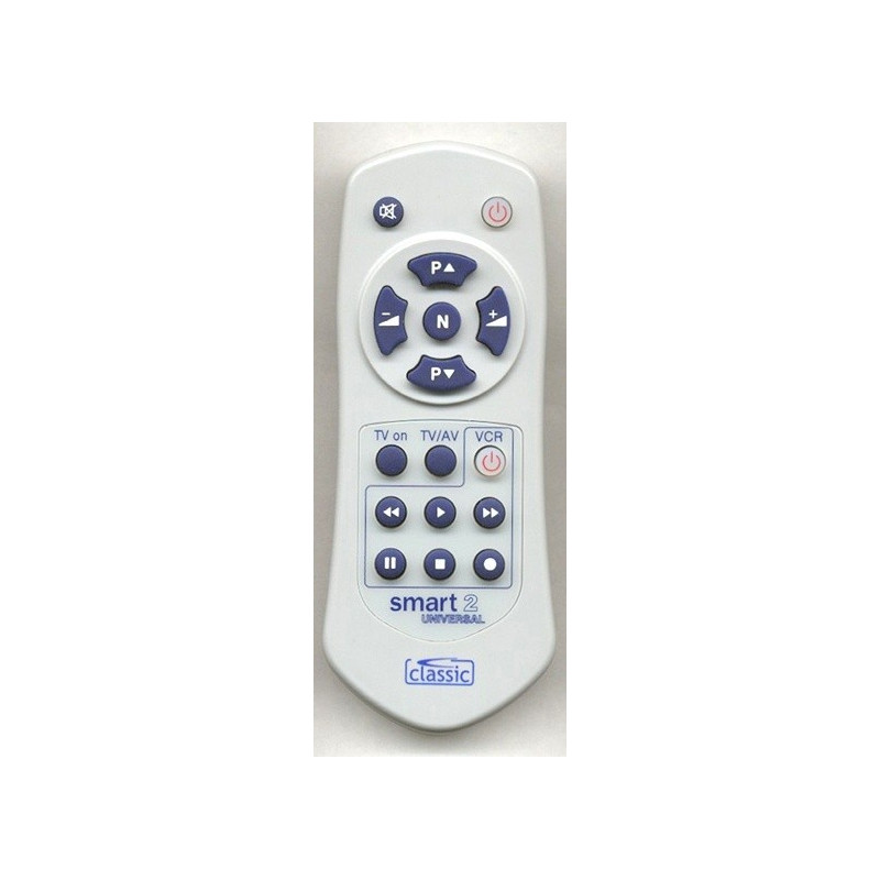 SMART2 TELECOMMANDE UNIVERSAL TV-VCR CLASSIC