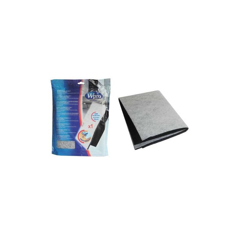 UCF006 FILTRE DE HOTTE CHARBON + MOUSSE 47X57CM 450G/M²