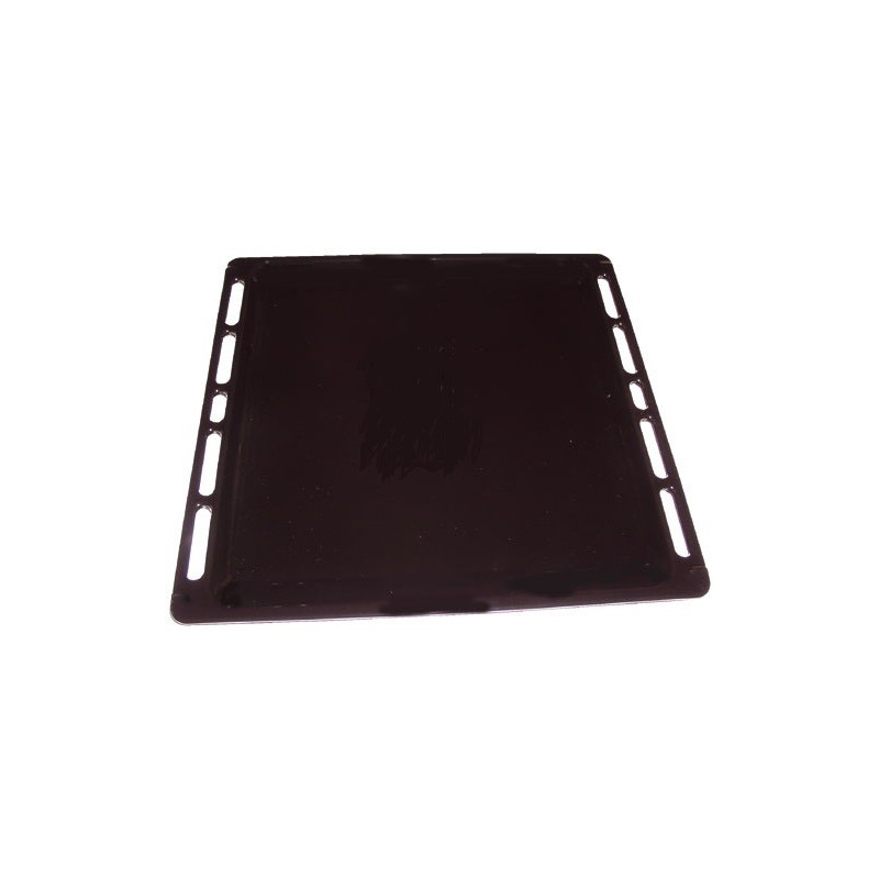 LECHE-FRITES EMAILLE NOIRE 403X389MM POUR CUISINIERE INDESIT
