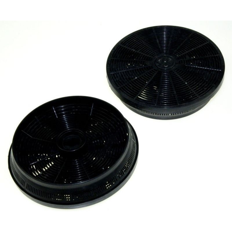 KIT0248 JEU X 2FILTRES CHARBON POUR MOTEUR "J" POUR HOTTE CANDY
