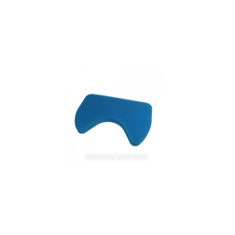 filtre mousse bleu