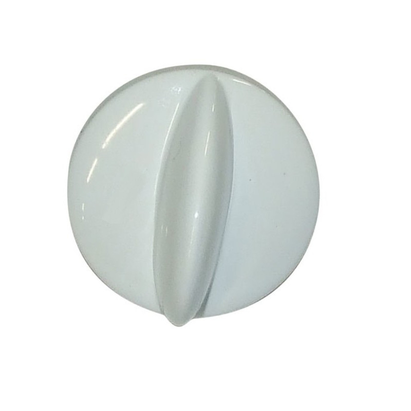 BOUTON BLANC BRULEUR POUR CUISINIERE FAURE