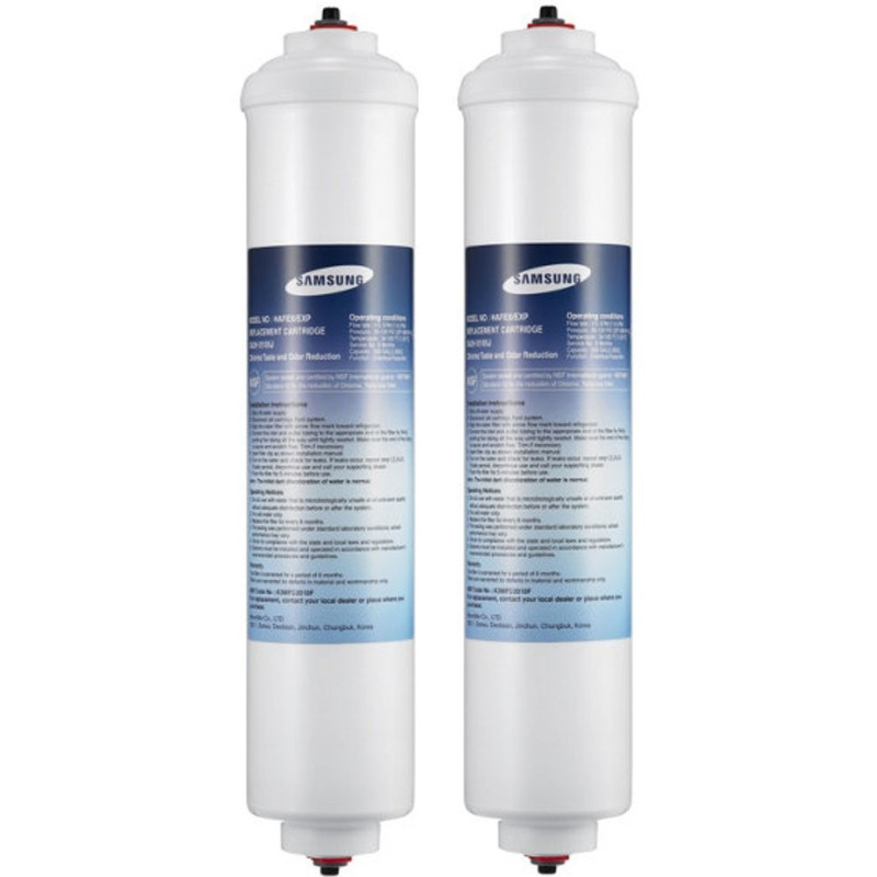 FILTRES À EAU x2 ORIGINAUX POUR RÉFRIGÉRATEUR SAMSUNG