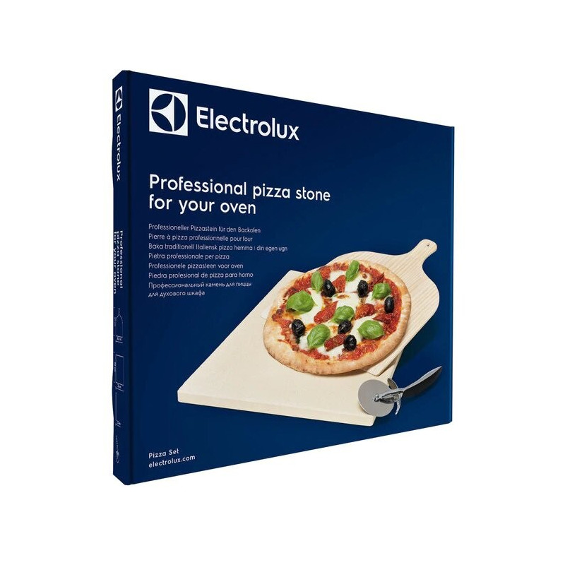 PIERRE À PIZZA EN TERRE CUITE 34 CM X 34.5 CM  x3 CM POUR FOUR WHIRLPOOL