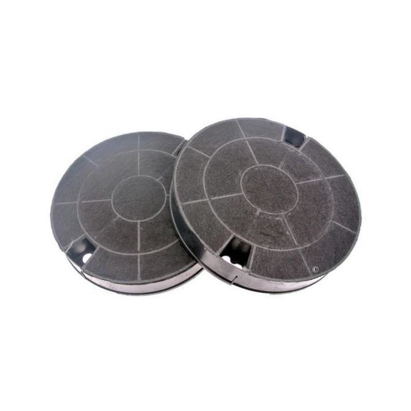 Lot de 2 filtres charbon type 29 (19,2 x 3,3 cm) pour hotte - Whirlpool, Ikea, Ariston, Hotpoint Indesit, Bauknecht