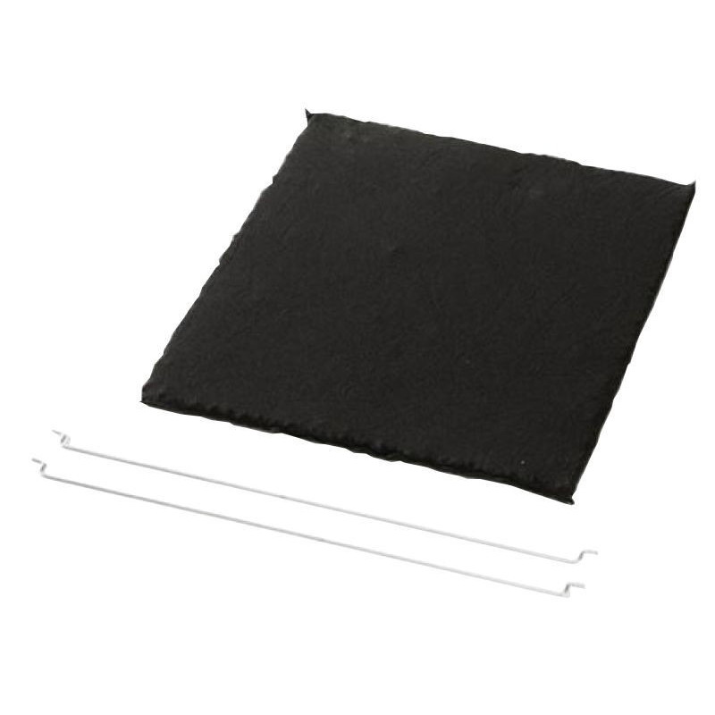 Filtre à charbon Long Life (28 x 24,5 x 1 cm) pour hottes Elica